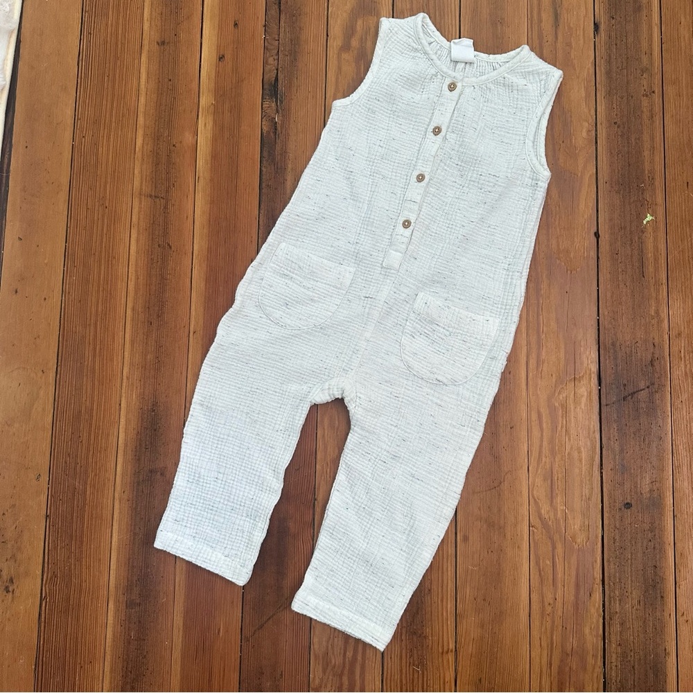 Tiny citizen gauze Jumpsuit 2T